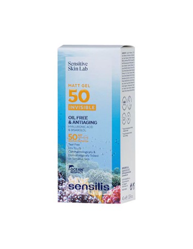 SENSILIS MATT GEL SPF 50 INVISIBLE...