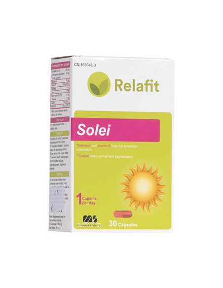 RELAFIT MS SOLEI 400 MG 30 CAPS