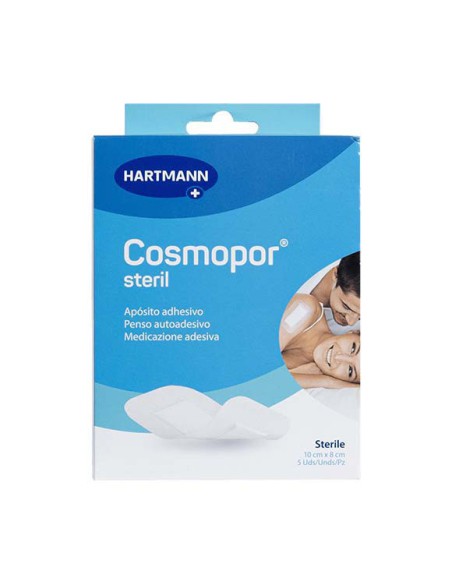 COSMOPOR STERIL APOSITO ESTERIL 10 CM X  8 CM  5