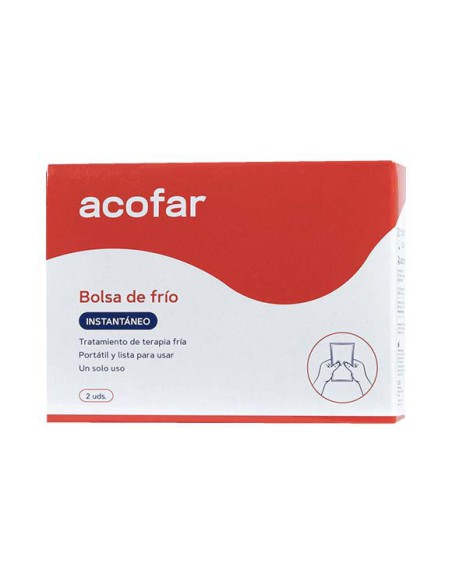 ACOFAR BOLSA DE FRIO INSTANTANEO 2 UNIDADES