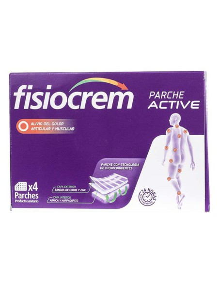 FISIOCREM PARCHE ACTIVE 4 UNIDADES