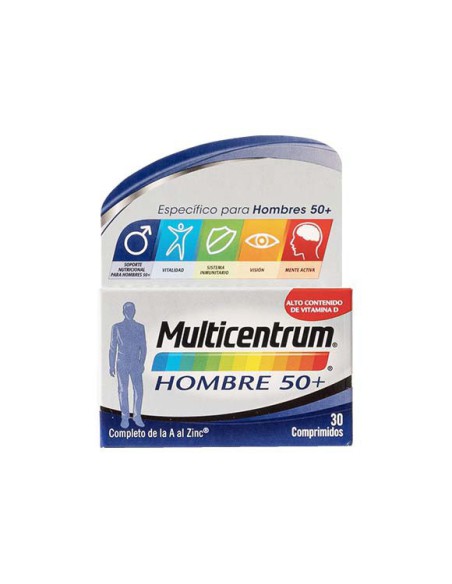 MULTICENTRUM HOMBRE 50+ 30 COMP