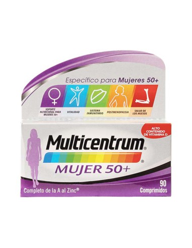 MULTICENTRUM MUJER 50+ 90 COMP